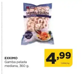 Alimerka EXKIMO Gamba pelada mediana oferta