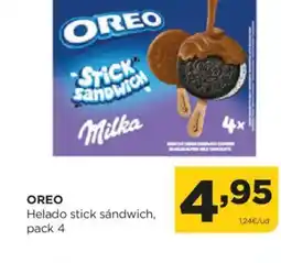 Alimerka OREO Helado stick sandwich oferta