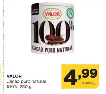 Alimerka Cacao puro natural 100% oferta