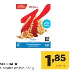 Alimerka SPECIAL K Cereales classic oferta