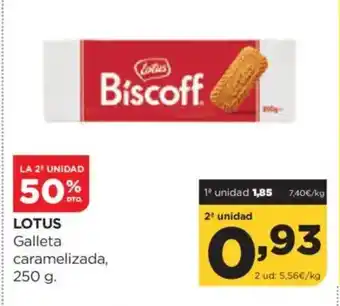 Alimerka LOTUS Galleta caramelizada oferta