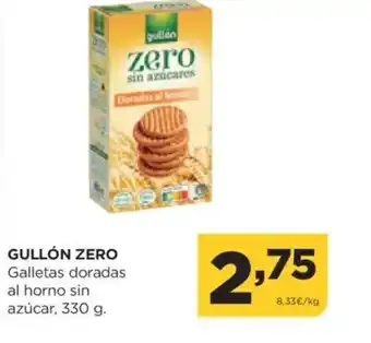 Alimerka GULLÓN ZERO Galletas doradas al horno sin oferta