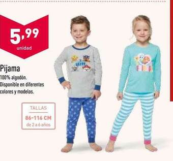 ALDI Pijama oferta