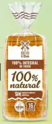 Dia El molino de dia - pan de molde 100% integral oferta