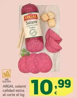 HiperDino Argal - salami calidad extra oferta