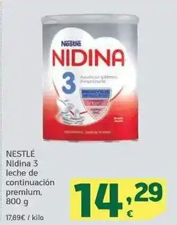 HiperDino Nestlé - nidina 3 leche de continuación premium oferta