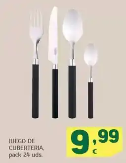 HiperDino Juego de cuberteria oferta