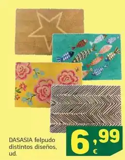 HiperDino Dasasia - felpudo distintos diseños oferta