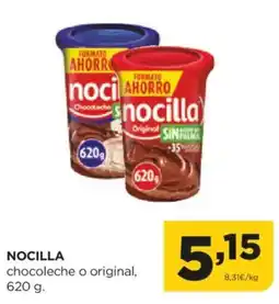 Alimerka NOCILLA chocoleche o original oferta