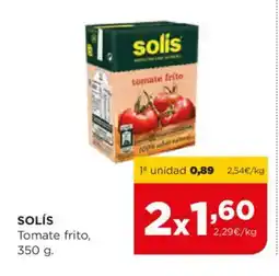 Alimerka SOLÍS Tomate frito oferta