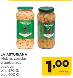 Alimerka LA ASTURIANA Alubias cocidas o cocidos oferta