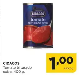 Alimerka CIDACOS Tomate triturado extra oferta