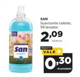 Alimerka SAN Suavizante celeste, 59 lavados oferta