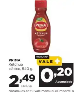 Alimerka PRIMA Kétchup clásico oferta