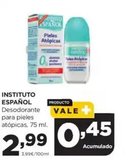 Alimerka INSTITUTO ESPAÑOL Desodorante para pieles oferta