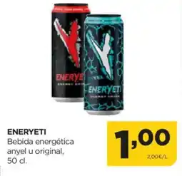 Alimerka ENERYETI Bebida energética anyel u original oferta