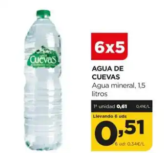 Alimerka AGUA DE CUEVAS Agua mineral oferta