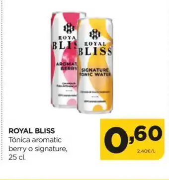 Alimerka ROYAL BLISS Tónica aromatic berry o signature oferta