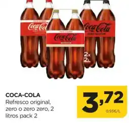 Alimerka COCA-COLA Refresco original, zero o zero zero oferta