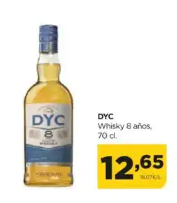 Alimerka DYC Whisky 8 años oferta