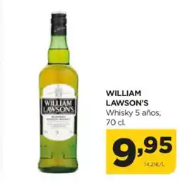 Alimerka WILLIAM LAWSON'S Whisky 5 años oferta