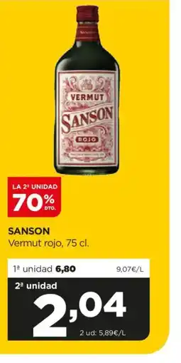Alimerka SANSON Vermut rojo oferta