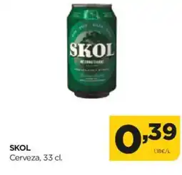 Alimerka SKOL Cerveza oferta
