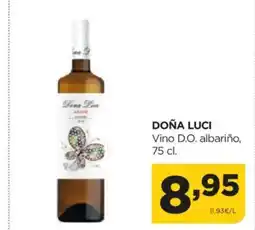 Alimerka DOÑA LUCI Vino D.O. albariño oferta