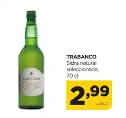 Alimerka TRABANCO Sidra natural seleccionada oferta