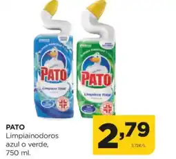 Alimerka PATO Limpiainodoros azul o verde oferta
