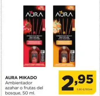 Alimerka AURA MIKADO Ambientador azahar o frutas del bosque oferta