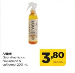 Alimerka ANIAN Queratina ácido hialurónico & colágeno oferta