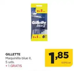 Alimerka GILLETTE Maquinilla blue II oferta