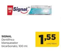Alimerka SIGNAL Dentifrico blanqueador bicarbonato oferta