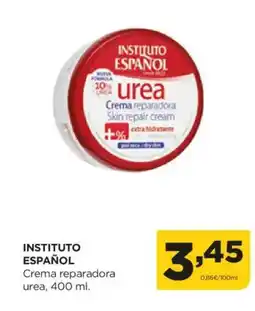 Alimerka INSTITUTO ESPAÑOL Crema reparadora urea oferta