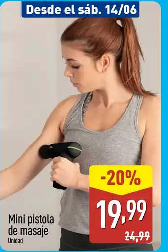 ALDI Mini pistola de masaje oferta