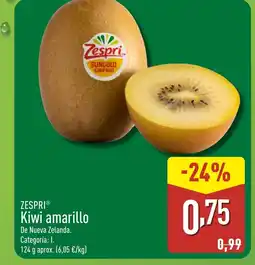 ALDI ZESPRI Kiwi amarillo oferta