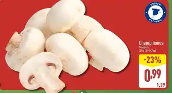 ALDI Champiñones oferta