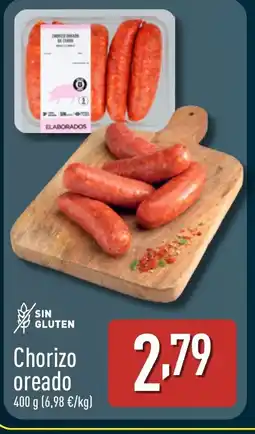 ALDI Chorizo oreado oferta