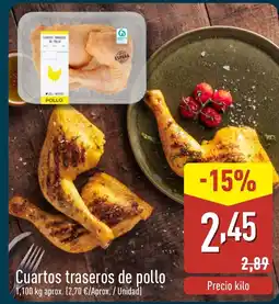 ALDI Cuartos traseros de pollo oferta