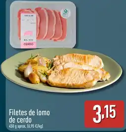 ALDI Filetes de lomo de cerdo oferta