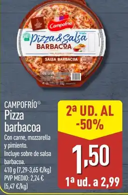 ALDI CAMPOFRIO Pizza barbacoa oferta