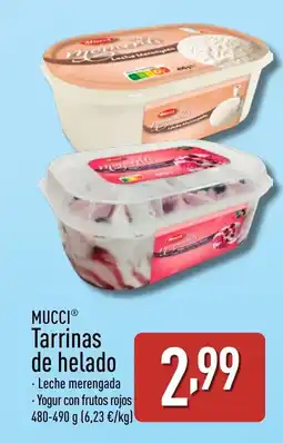 ALDI MUCCI Tarrinas de helado oferta