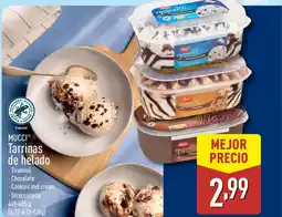 ALDI MUCCI Tarrinas de helado oferta