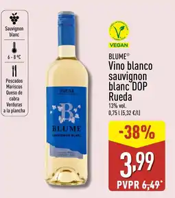 ALDI BLUME Vino blanco sauvignon blanc DOP Rueda oferta
