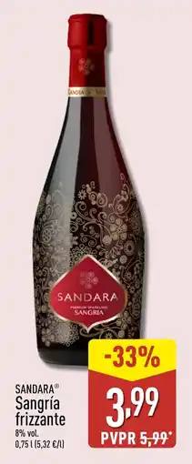 ALDI SANGRIA Sangría frizzante oferta