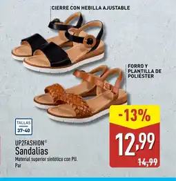 ALDI UP2FASHION Sandalias oferta