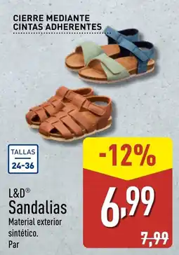 ALDI L&D Sandalias oferta