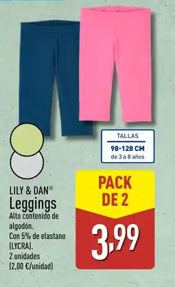 ALDI LILY & DAN Leggings oferta