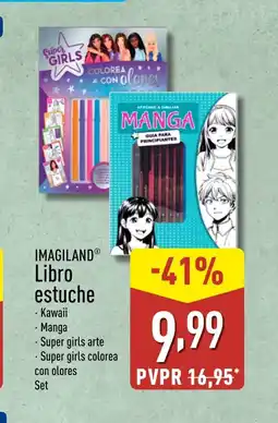 ALDI IMAGILAND Libro estuche oferta